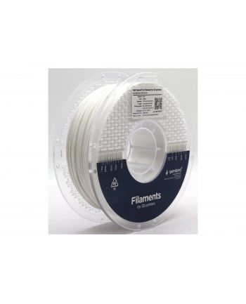 GEMBIRD Filament PLA High Speed biały 1 75 mm 1kg