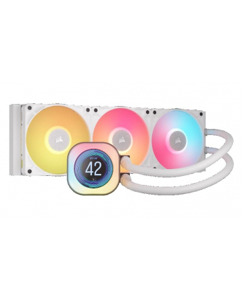 corsair Chłodzenie CPU iCUE LINK TITAN 360 RX LCD AIO 360mm białe