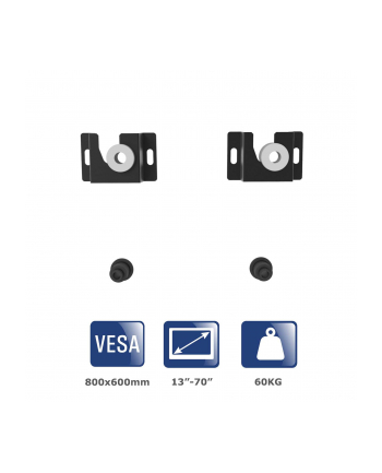 AKYGA AK-MB-12 Universal LCD Wall Mount Bracket 60kg VESA 600x400mm 13-70inch