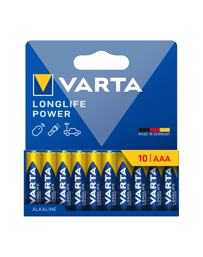 1x10 Varta Longlife Power Micro AAA LR 03            04903121761 główny