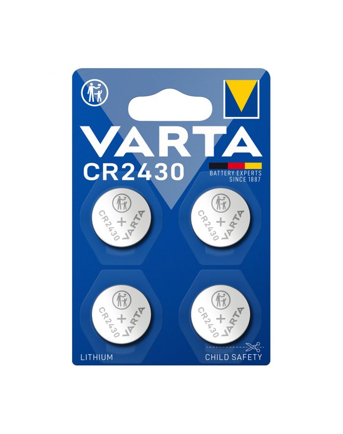 1x4 Varta electronic CR 2430 06430101404 główny