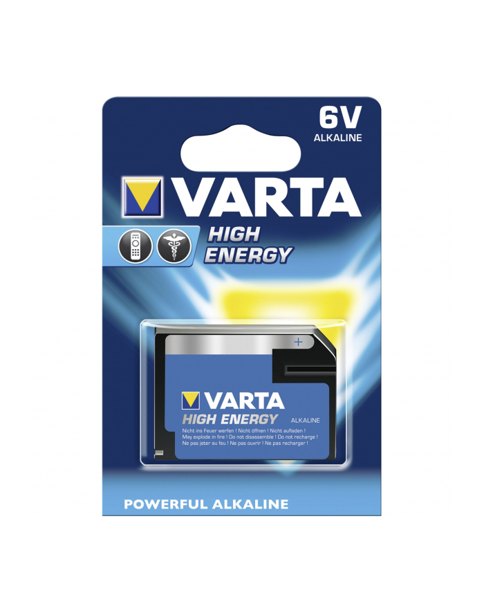50x1 Varta Longlife Power Flat Pack 4 LR 61  PU karton zbiorczy główny