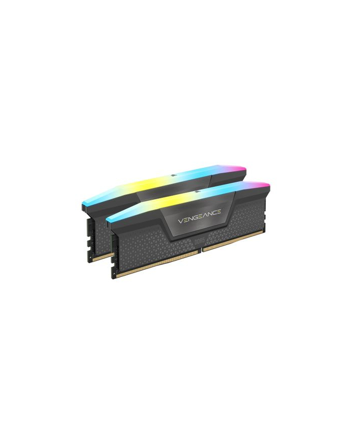 CORSAIR VENGEANCE RGB DDR5 48GB 2x24GB DDR5 6000 CL30-36-36-76 1.40V Intel XMP ' AMD EXPO - GREY główny