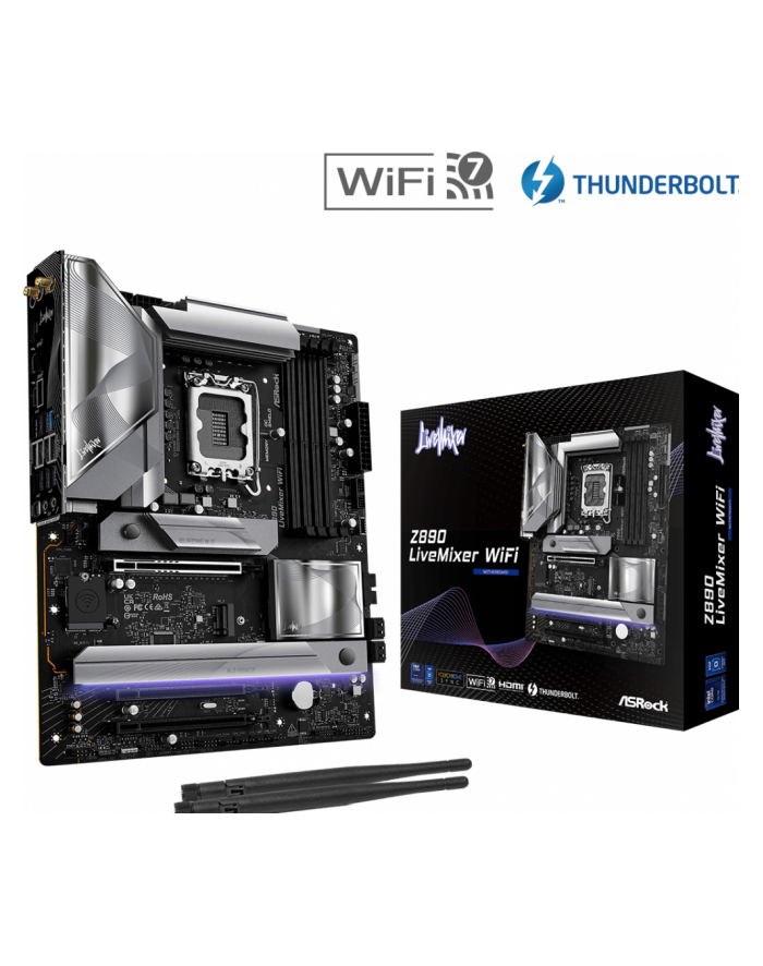 asrock Płyta główna Z890 LIVEMIXER WIFI ATX główny