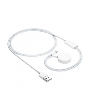 AKYGA AK-SW-43 USB Charging cable for Apple Watch Ultra 2 Series 987654321 + Lightning plug 1m