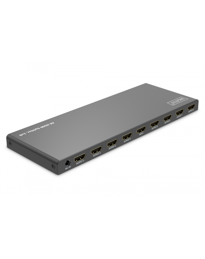 DIGITUS 1x8 HDMI Splitter 4K/60Hz HDCP 2.3 EDID Control główny