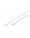 DIGITUS USB-C Silicone charging cable USB-A - USB-C 2m USB 2.0 60W Kolor: BIAŁY - nr 1