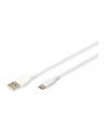 DIGITUS USB-C Silicone charging cable USB-A - USB-C 2m USB 2.0 60W Kolor: BIAŁY - nr 2