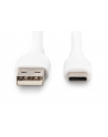 DIGITUS USB-C Silicone charging cable USB-A - USB-C 2m USB 2.0 60W Kolor: BIAŁY - nr 9
