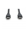 DIGITUS USB-C Silicone charging cable USB-C - USB-C 0.5m USB 2.0 60W Kolor: CZARNY - nr 2