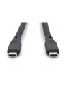 DIGITUS USB Silicone connection cable USB-C - USB-C 0.5m USB 4.0 Gen3 40G 240W 8K Kolor: CZARNY - nr 3