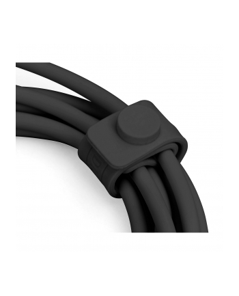 DIGITUS USB Silicone connection cable USB-C - USB-C 2m USB 4.0 Gen2 20G 240W 8K Kolor: CZARNY
