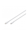 DIGITUS USB Silicone charging cable USB-C - Lightning 0.5m USB 2.0 60W Kolor: BIAŁY - nr 1