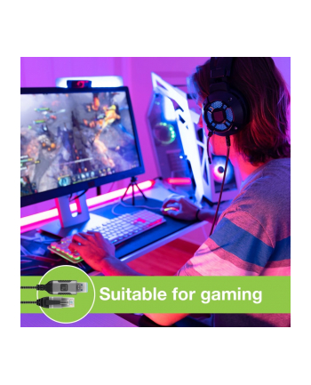 TECHLY Kabel sieciowy USB-A na Gigabit Ethernet RJ45 3m nr 1