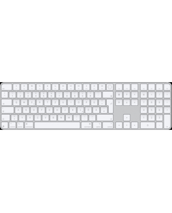 APPLE Magic Keyboard with Touch ID and Numeric Keypad for Mac models with Apple silicon - German - White Keys