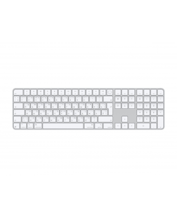 APPLE Magic Keyboard with Touch ID and Numeric Keypad for Mac models with Apple silicon - Russian - White Keys