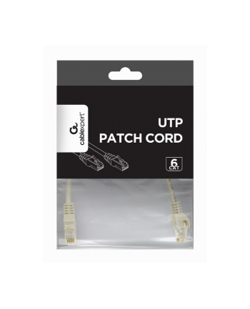 GEMBIRD Patchcord kat.6 UTP 15m czysta miedź kolor szary