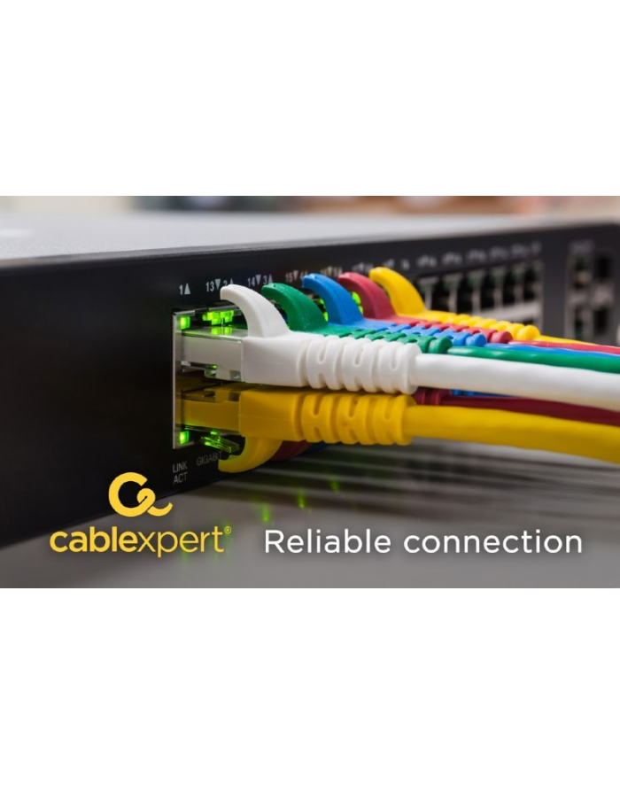 GEMBIRD Patchcord kat.6 UTP 5m czysta miedź kolor szary główny