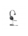 Jabra Evolve2 40 Se Przewodowy Zestaw Słuchawkowy Mono Z Certyfikatem Uc Przedłużaczem Usb C - nr 2