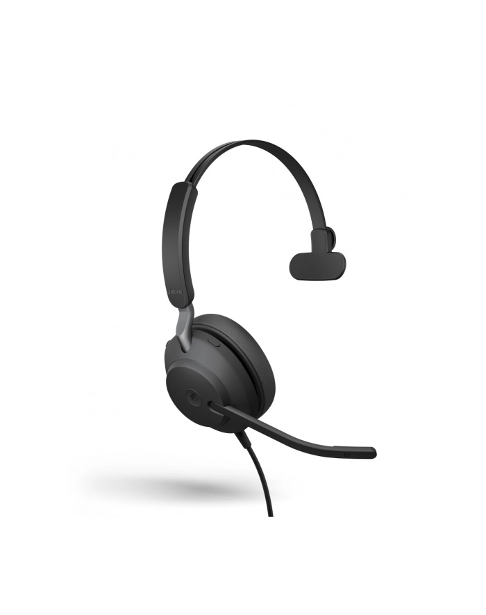 Jabra Evolve2 40 Se Przewodowy Zestaw Słuchawkowy Mono Z Certyfikatem Uc Przedłużaczem Usb C główny