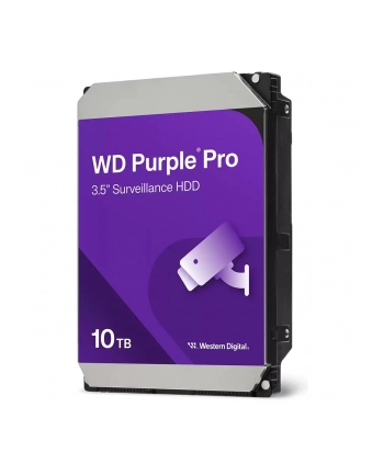 Dysk twardy HDD WD Purple Pro 10TB 3,5''; SATA WD102PURP