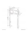 neomounts Uchwyt ścienny LEVEL-750  (XL, 100 kg, portrait, kickstand) - nr 17