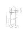 techly Stojak mobilny 50-90 cali 70kg z półką AV - nr 16