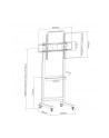 techly Stojak mobilny 50-90 cali 70kg z półką AV - nr 2