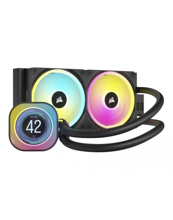 Corsair iCUE LINK H100iLCD 240mm RGB główny