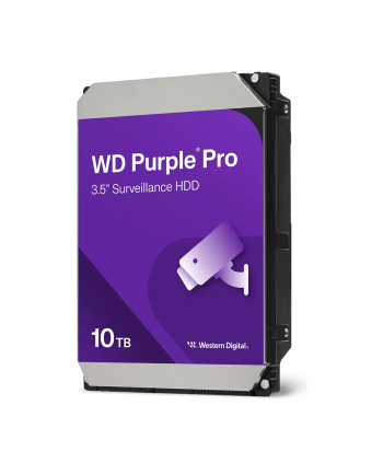Dysk twardy HDD WD Purple Pro 10TB 3,5''; SATA WD102PURP