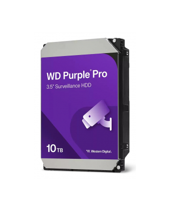 Dysk twardy HDD WD Purple Pro 10TB 3,5''; SATA WD102PURP