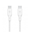 belkin Kabel w oplocie USB-C do USB-C 100W 2m biały - nr 12