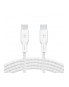 belkin Kabel w oplocie USB-C do USB-C 100W 2m biały - nr 3