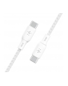 belkin Kabel w oplocie USB-C do USB-C 100W 2m biały - nr 9