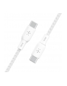 belkin Kabel w oplocie USB-C do USB-C 100W 2m biały - nr 4