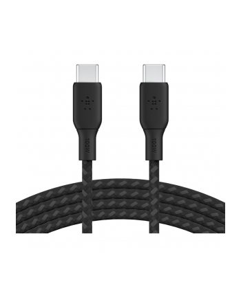 belkin Kabel w oplocie USB-C do USB-C 100W 3m czarny