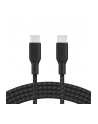 belkin Kabel w oplocie USB-C do USB-C 100W 3m czarny - nr 4