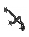 neomounts Ramię NEXT Slim Desk Mount, double display (topfix clamp/grommet - nr 27