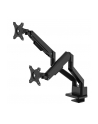 neomounts Ramię NEXT Slim Desk Mount, double display (topfix clamp/grommet - nr 2