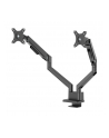 neomounts Ramię NEXT Slim Desk Mount, double display (topfix clamp/grommet - nr 37