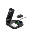 belkin Magnetyczna podstawka ładująca BOOSTCHARGE 3w1 Qi2 15W czarna składana - nr 1