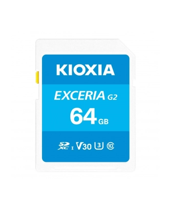 Karta pamięci SDXC KIOXIA EXCERIA G2 64GB UHS-I U3 V30