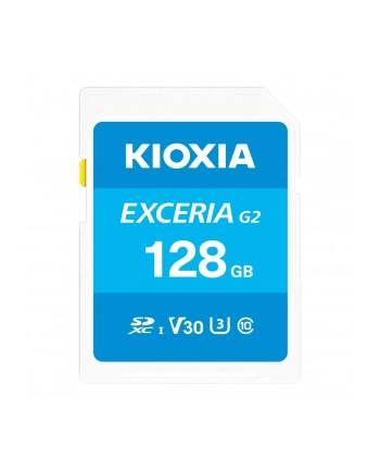 Karta pamięci SDXC KIOXIA EXCERIA G2 128GB UHS-I U3 V30
