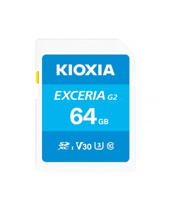 Karta pamięci SDXC KIOXIA EXCERIA G2 64GB UHS-I U3 V30