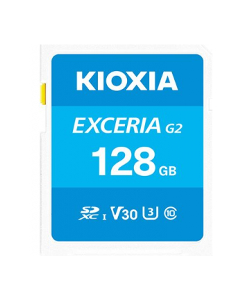 Karta pamięci SDXC KIOXIA EXCERIA G2 128GB UHS-I U3 V30