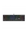 Klawiatura przewodowa Defender MIRAX GK-352 MECHANICZNA podświetlana gaming RGB outemu blue - nr 1