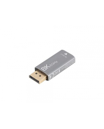 Adapter Lanberg Displayport (M) -> HDMI (F) 8K srebrny nr 2
