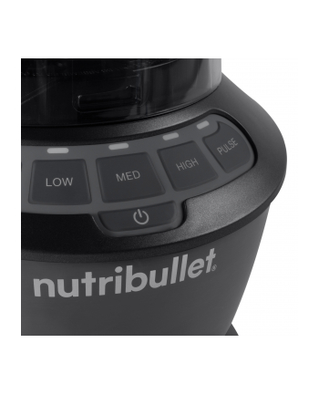 Nutribullet NBF500DG grafitowy Moc [W]: 1200 | Rodzaj dzbanka: tritan | Pojemność [l]: 0,9/07 | Pojemność kielicha [l]: 1,6 | Kolor: Grafitowy