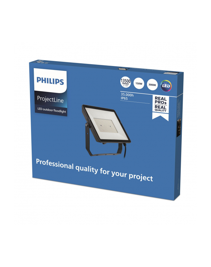 Philips Projectline Naświetlacz LED 3000K 150W czarny IP65 główny