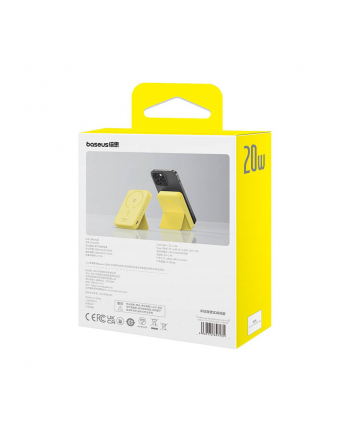 Baseus MagPro Magnetic 5000mAh 20W MagSafe żółty nr 2
